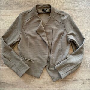 Bomber style blazer jacket